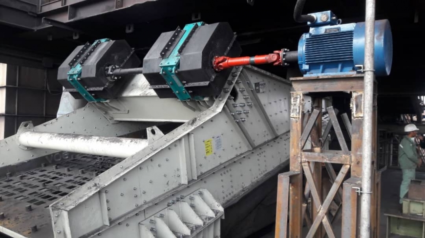 راه اندازی سرند اسکالپر بخش کاردامپر شماره یک مجتمع فولاد مبارکه اصفهان، به ظرفیت  2800 الی 3000 تن در ساعت